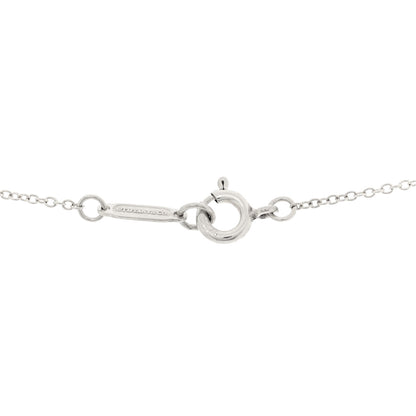 Tiffany Sterling Silver Small Bow Pendant Necklace 4 of 5