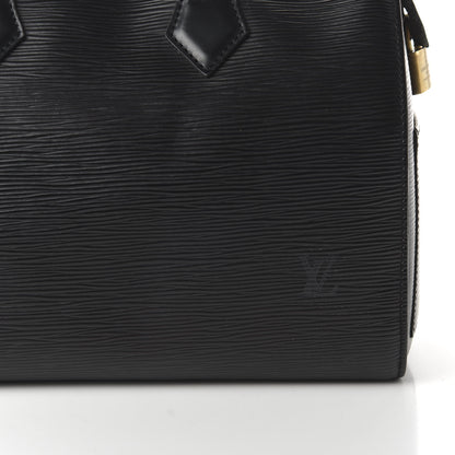 Louis Vuitton Epi Speedy 25 Black 10 of 10