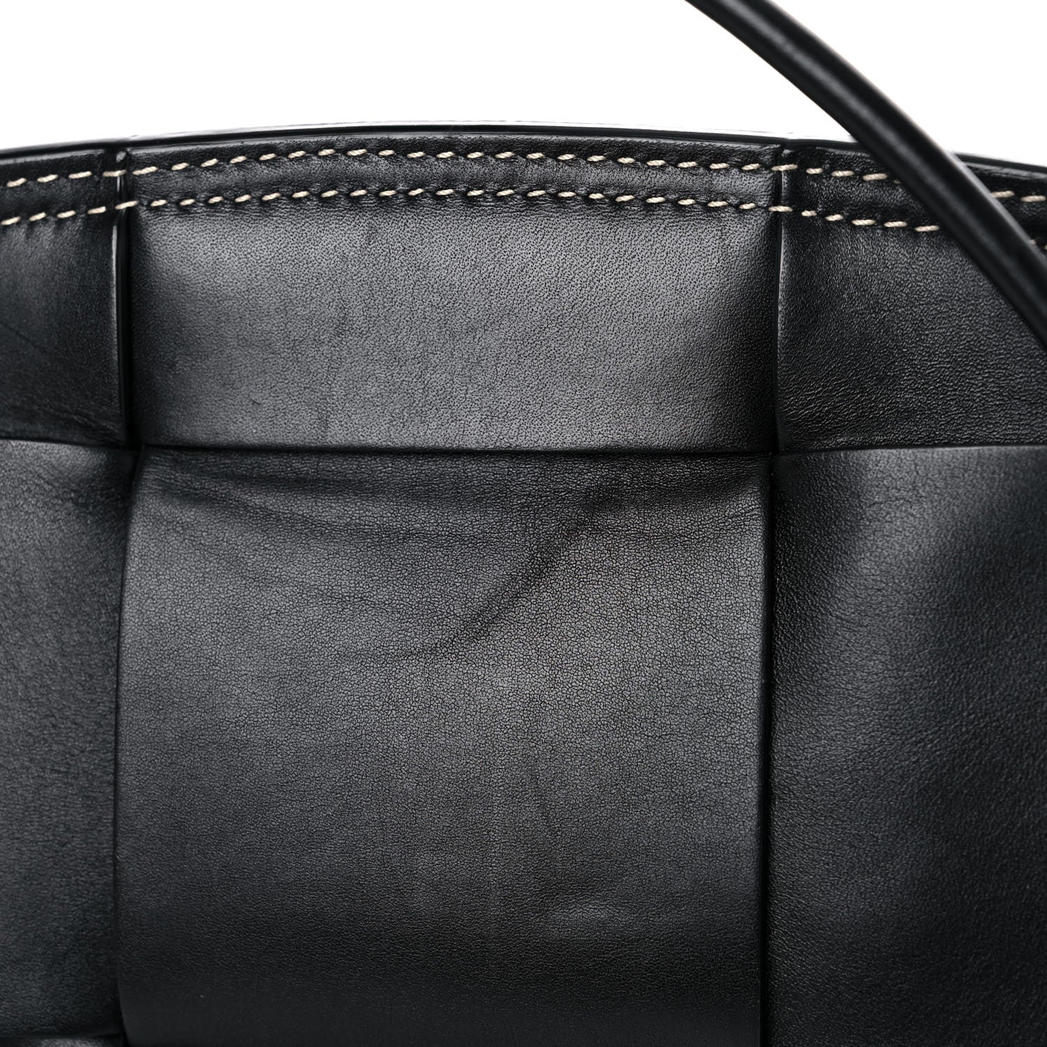 Bottega Veneta French Calfskin Maxi Intrecciato Small Arco Black 16 of 16
