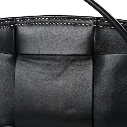 Bottega Veneta French Calfskin Maxi Intrecciato Small Arco Black 16 of 16