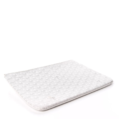 Goyard Goyardine Senat Pochette MM White 4 of 7