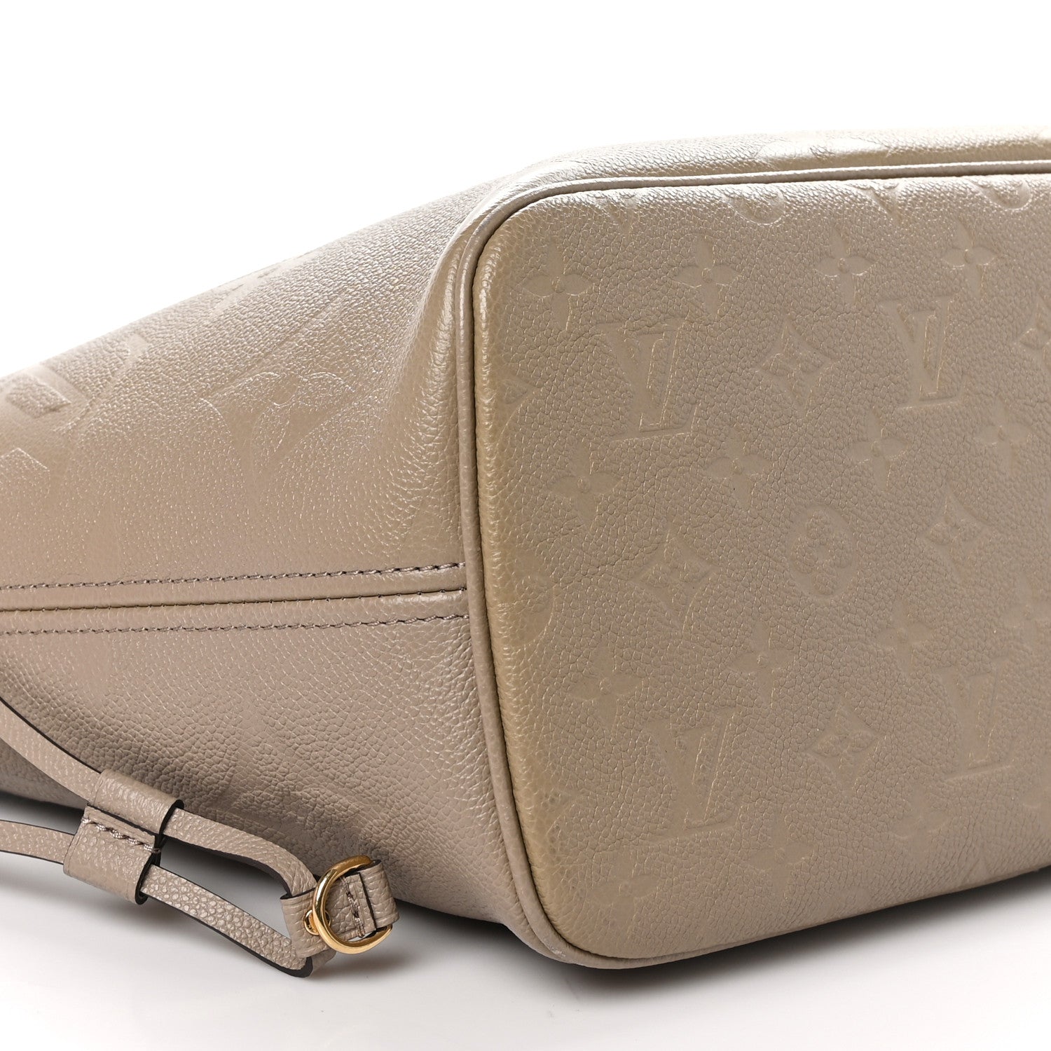 Louis Vuitton Empreinte Monogram Giant Neverfull MM Tourterelle 9 of 10