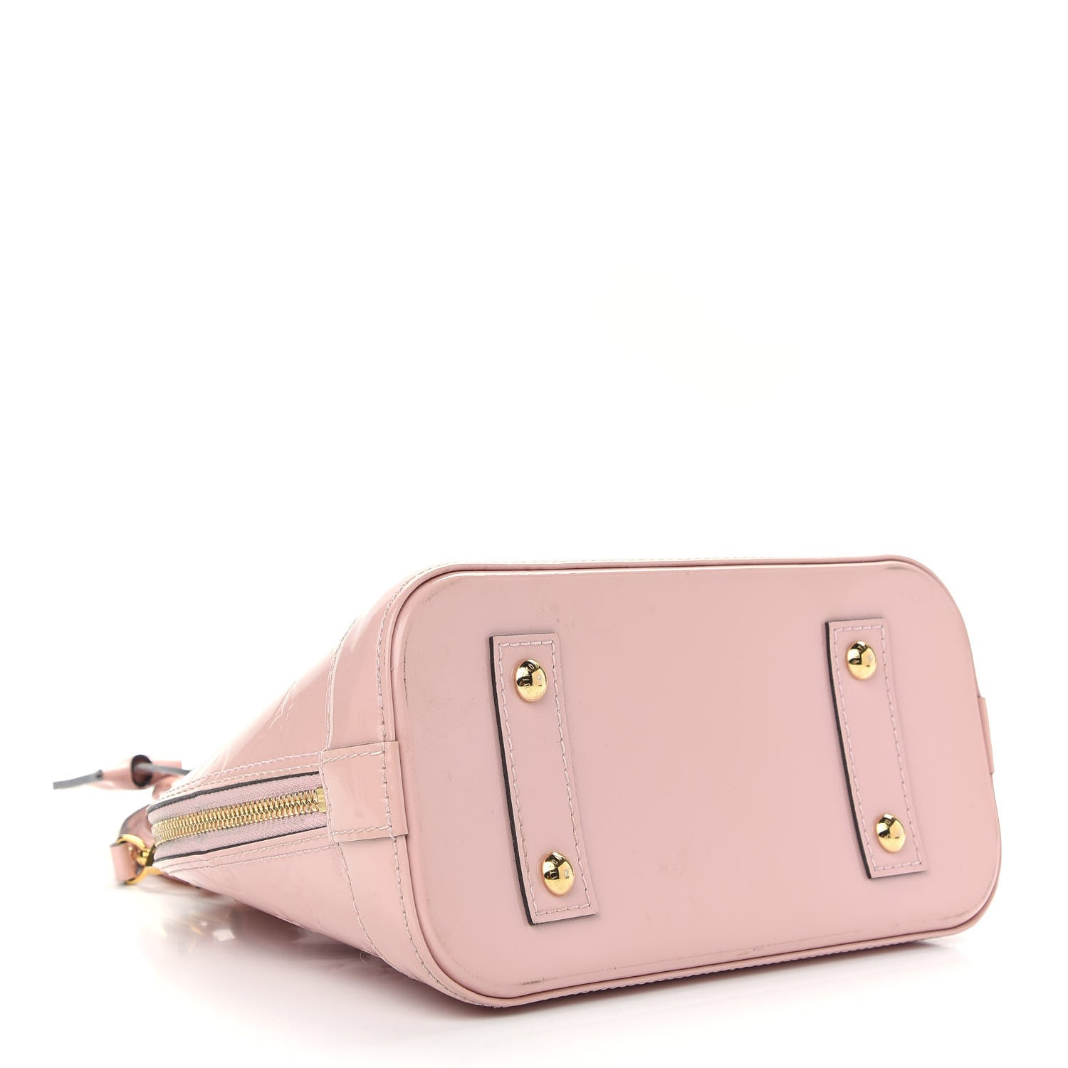 Louis Vuitton Vernis Alma BB Rose Ballerine 4 of 8