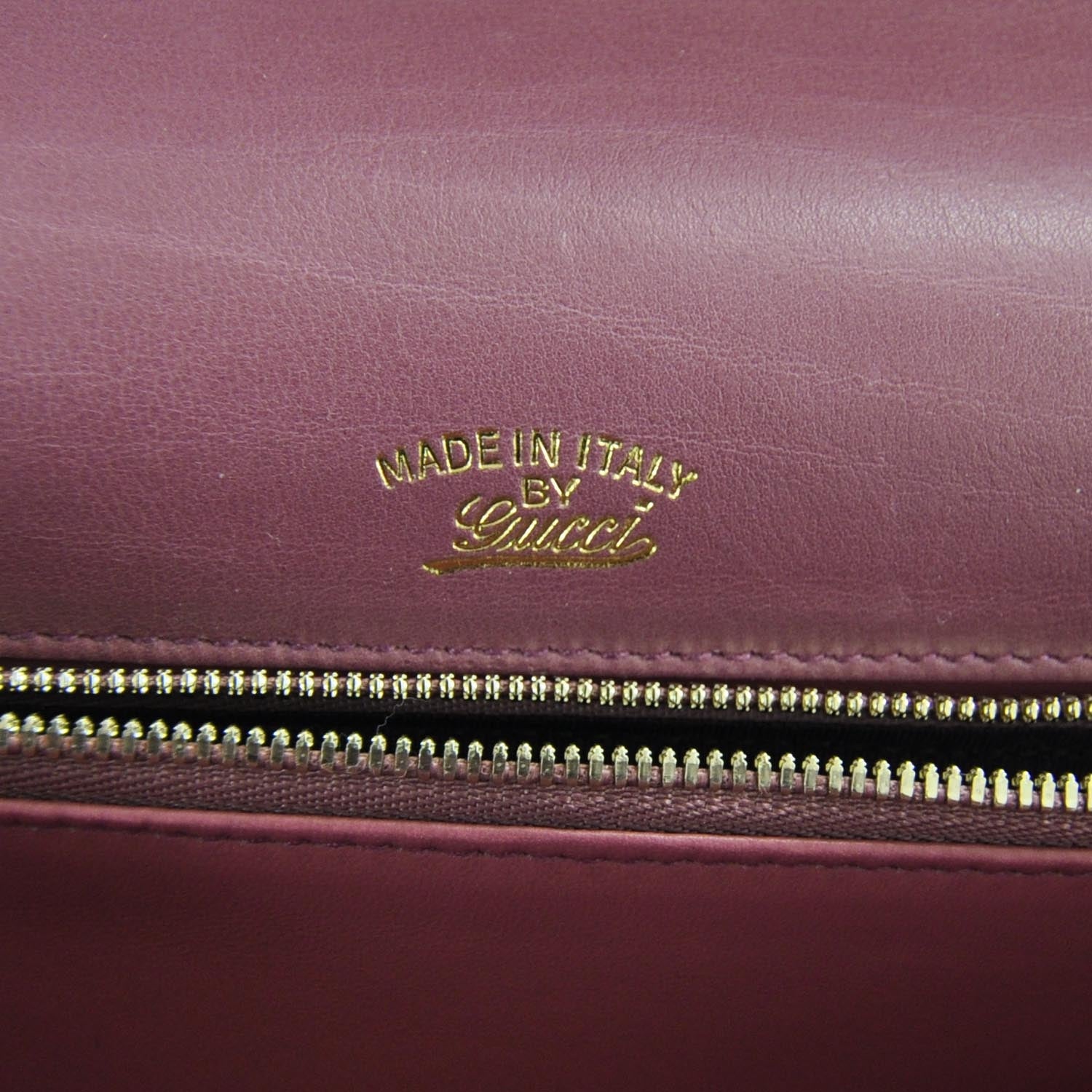 Gucci Calfskin 1973 Shoulder Flap Bag Mauve 8 of 10