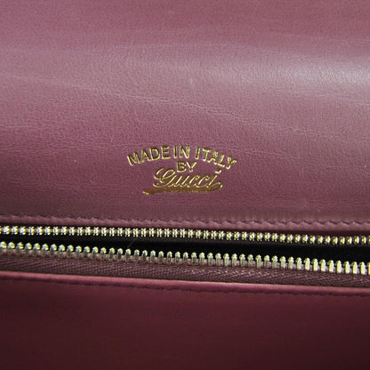 Gucci Calfskin 1973 Shoulder Flap Bag Mauve 8 of 10