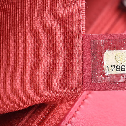 Chanel Patent Quilted Large Boy Flap Pink 7 of 11