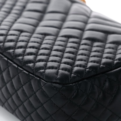 Versace Nappa Quilted Icon Shoulder Bag Black 9 of 15