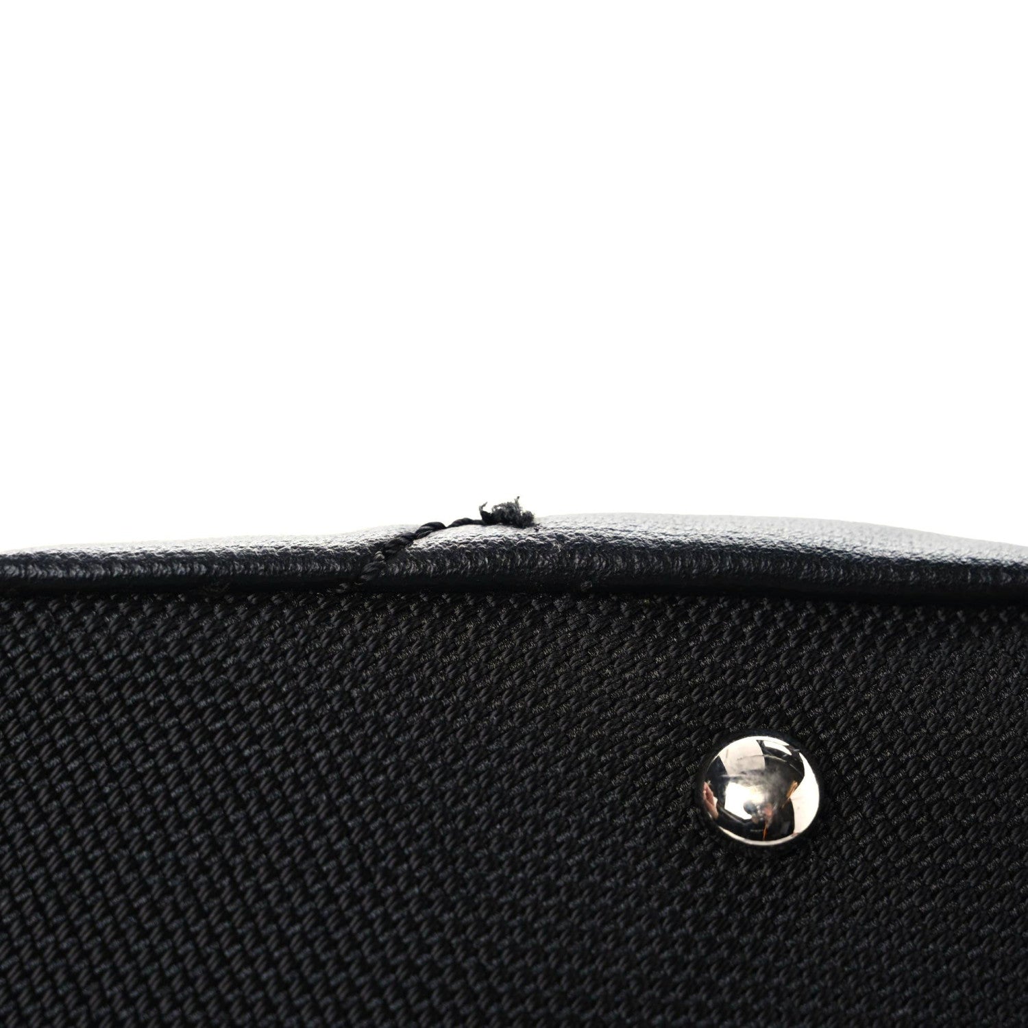 Chanel Coated Canvas Quilted Large Paris Biarritz Tote Black 10 of 14