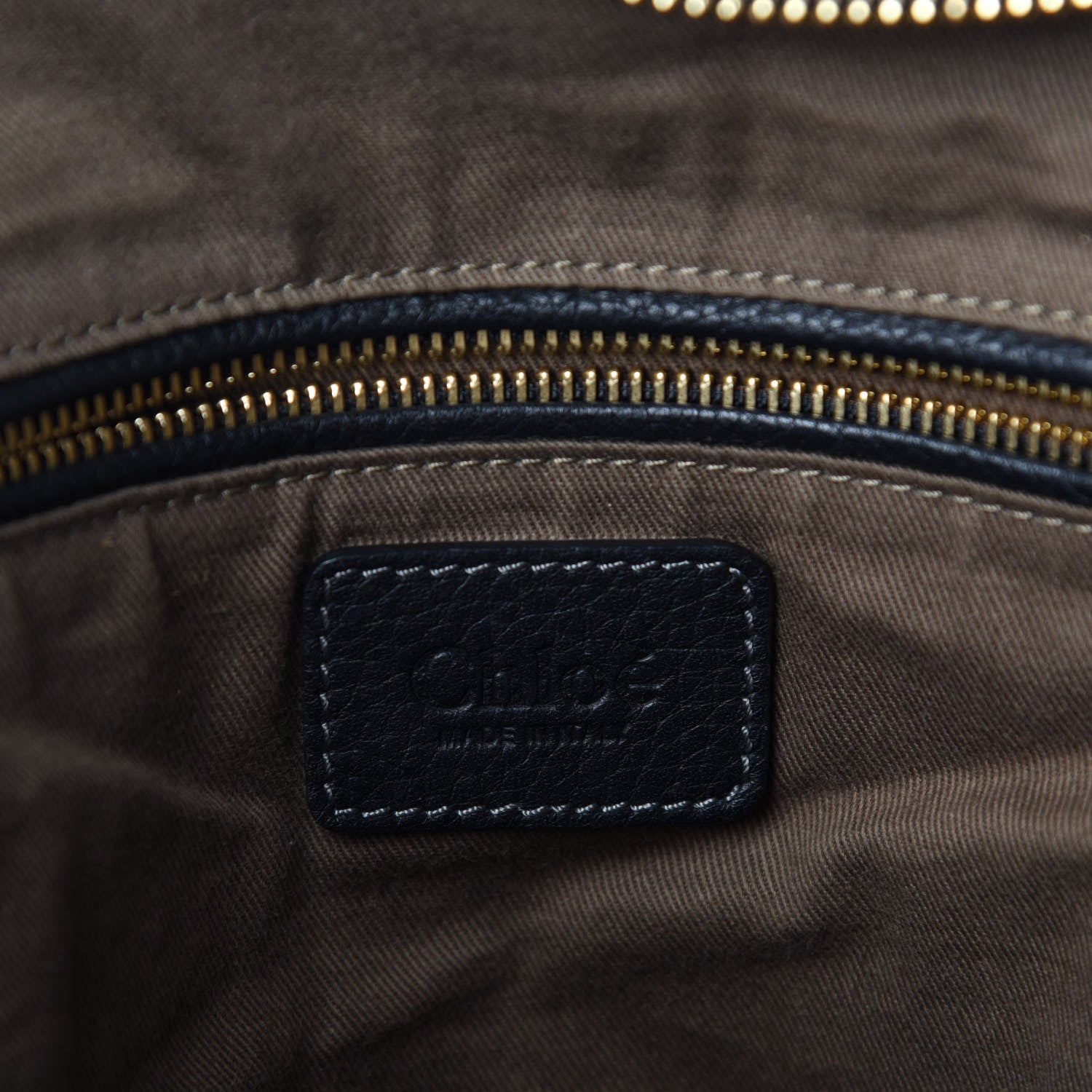 Chloe Calfskin Large Marcie Satchel Black 8 of 10