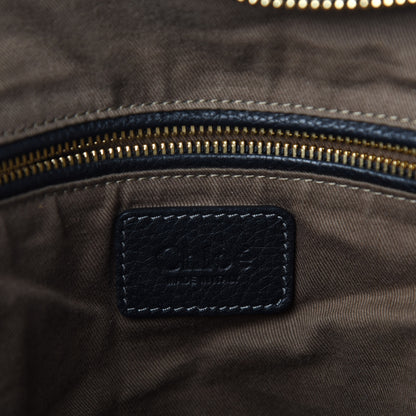 Chloe Calfskin Large Marcie Satchel Black 8 of 10