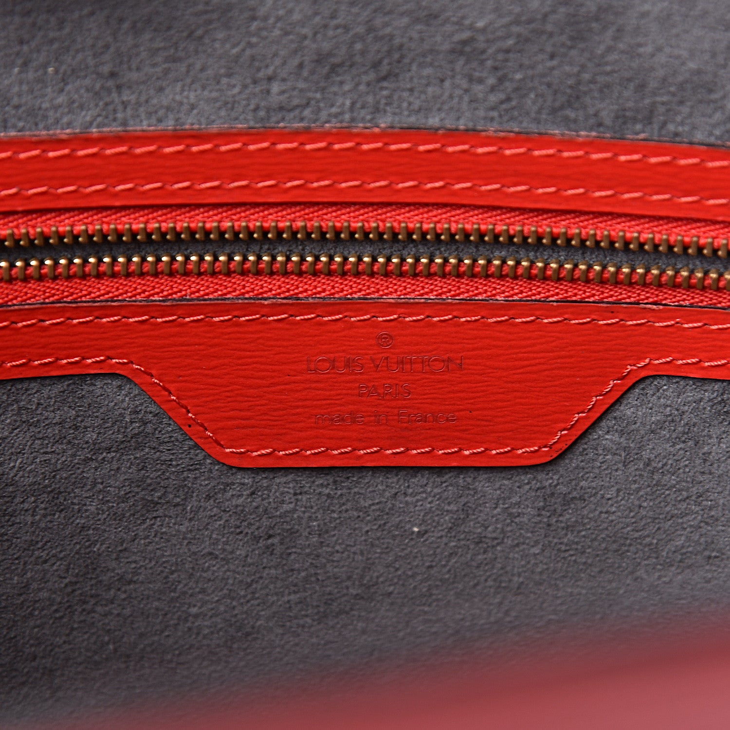 Louis Vuitton Epi Saint Jacques GM Castillan Red 6 of 11