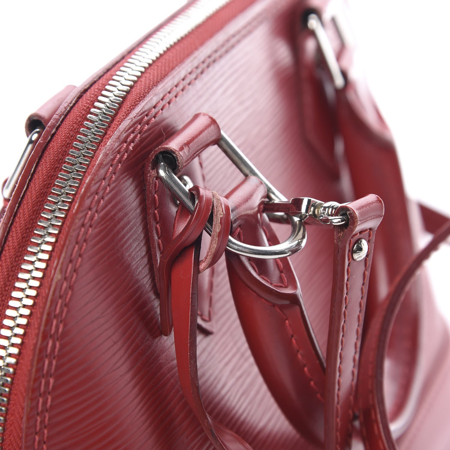 Louis Vuitton Epi Alma BB Carmine 25 of 26