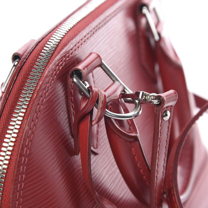 Louis Vuitton Epi Alma BB Carmine 25 of 26