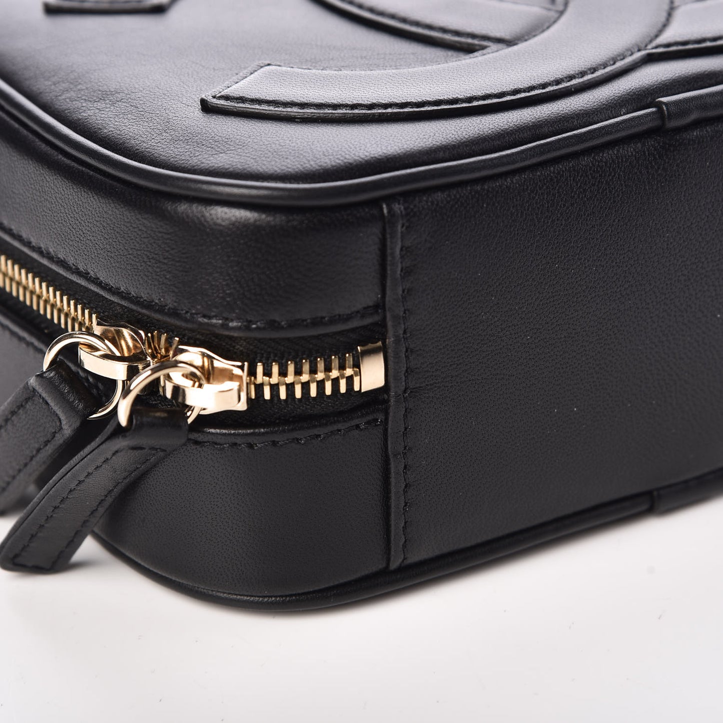 Calfskin CC Mania Camera Case Black