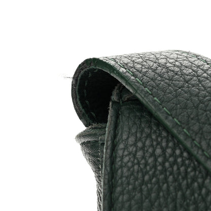 Bottega Veneta Grained Calfskin Maxi Intrecciato Cassette Crossbody Bag Raintree Green 10 of 11