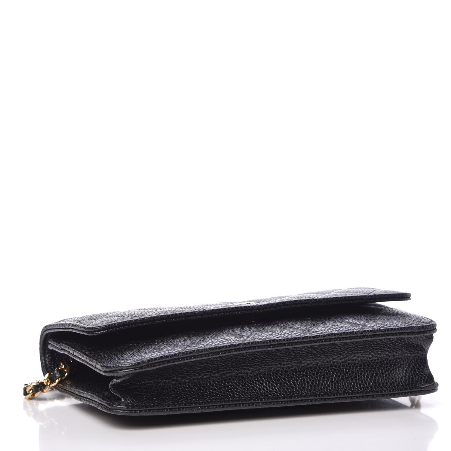 Chanel Caviar Quilted Wallet On Chain WOC Black 4 of 8