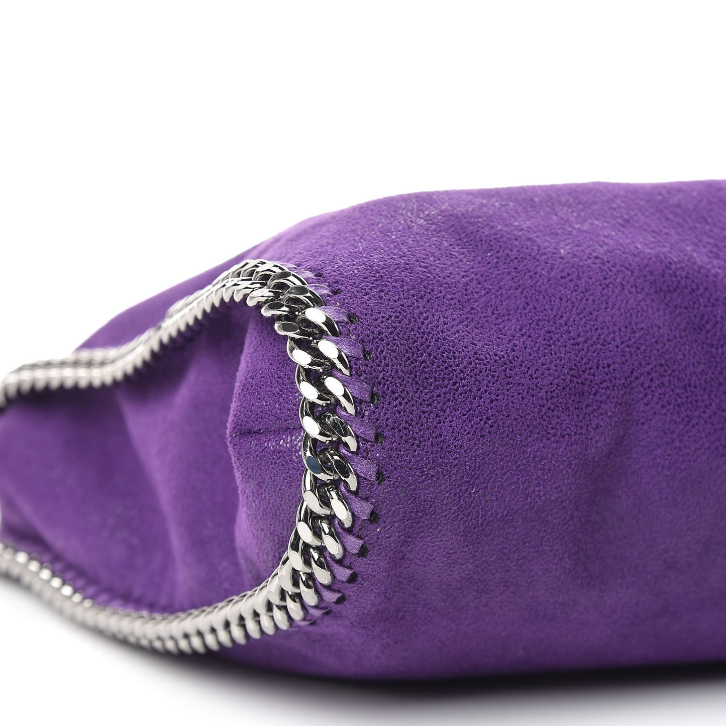 Shaggy Deer Small Falabella Tote Purple