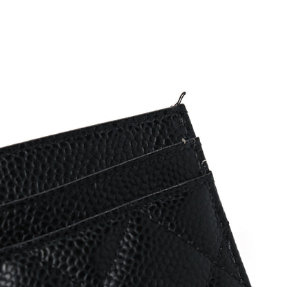 Chanel Caviar Quilted Card Holder Black 5 of 5