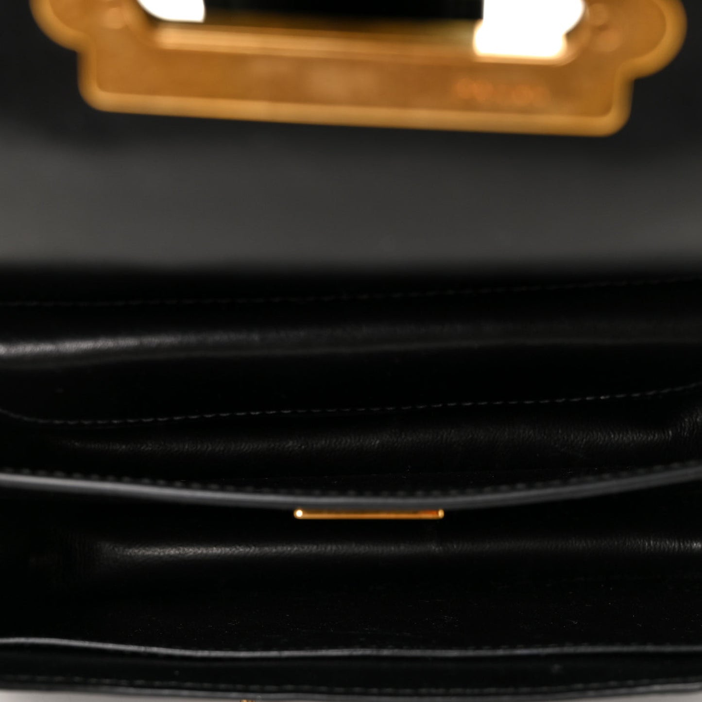 City Calf Saffiano Cahier Bag Black