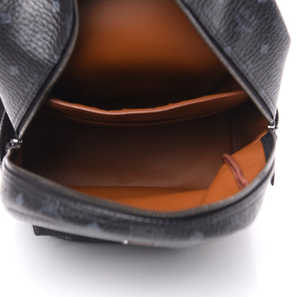MCM Visetos Large Stark Backpack Black 5 of 9