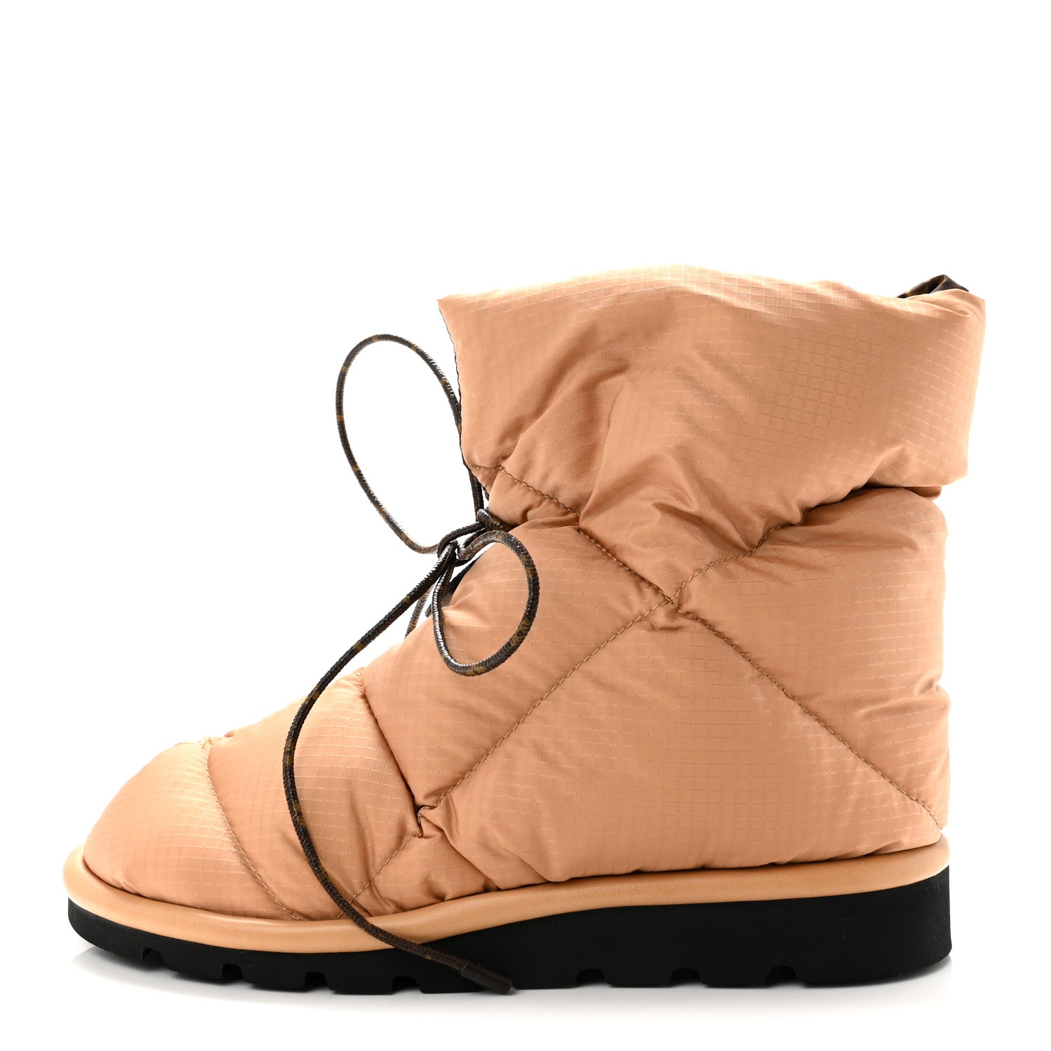 Louis Vuitton Nylon Monogram Pillow Comfort Ankle Boot 39 Beige 1 of 9