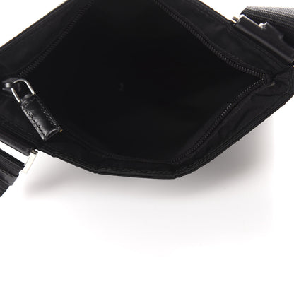 Prada Tessuto Nylon Messenger Bag Black 5 of 11