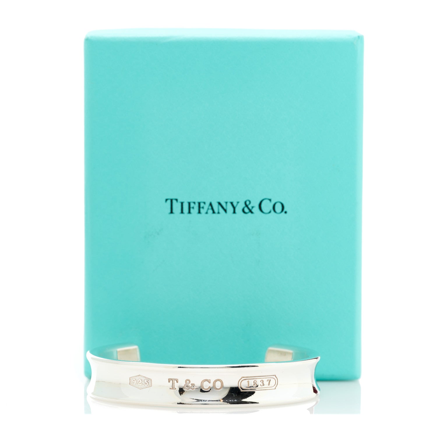 Tiffany Sterling Silver 1837 Cuff Bracelet 4 of 4