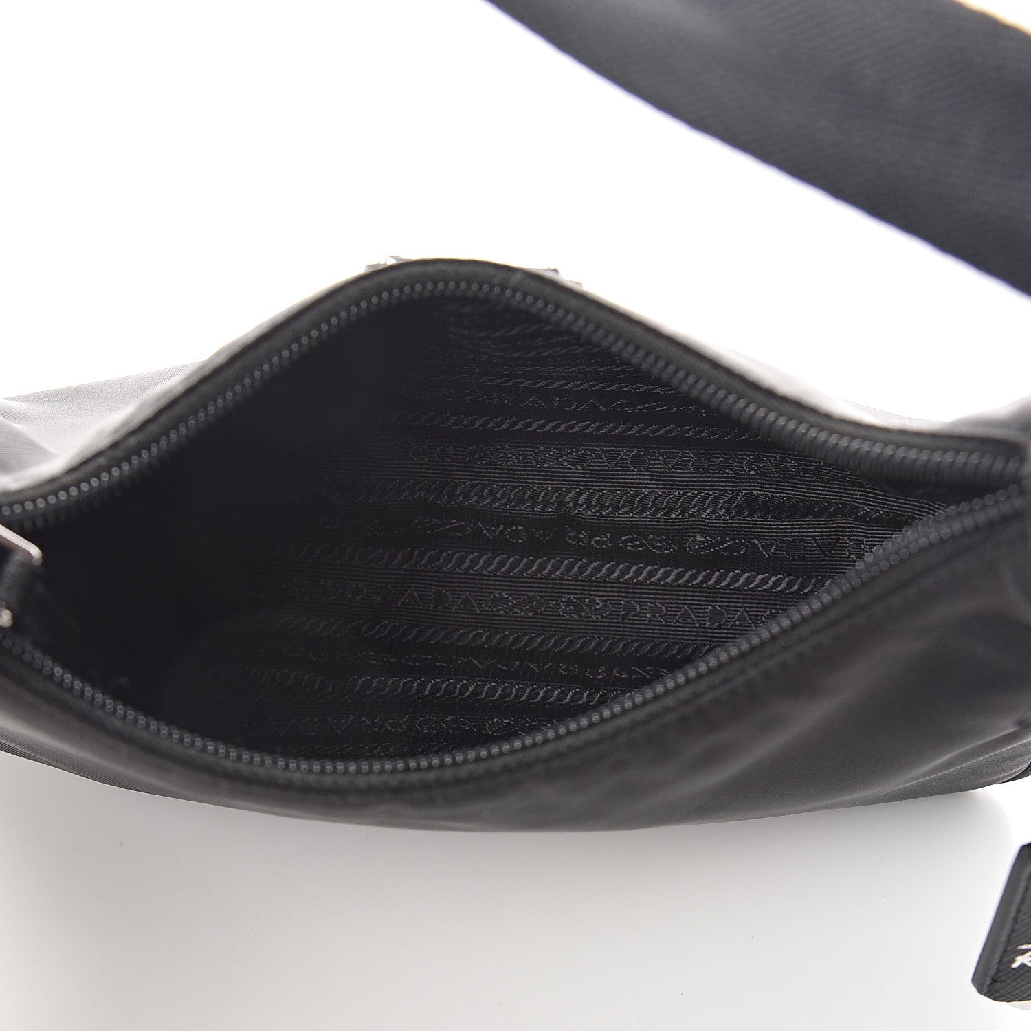 Prada Tessuto Nylon Mini Re-Edition 2000 Bag Black 4 of 8