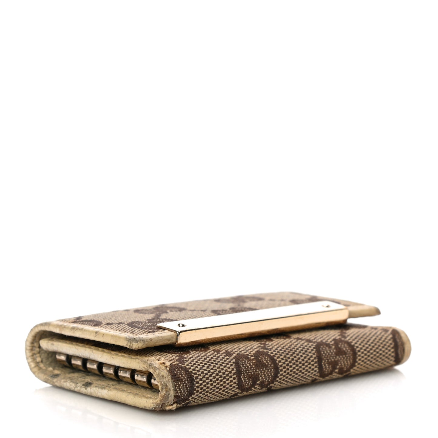 GG Supreme Monogram 6 Key Holder Case Off White