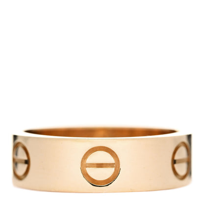 Cartier 18K Yellow Gold 5.5mm LOVE Ring 52 6 1 of 5