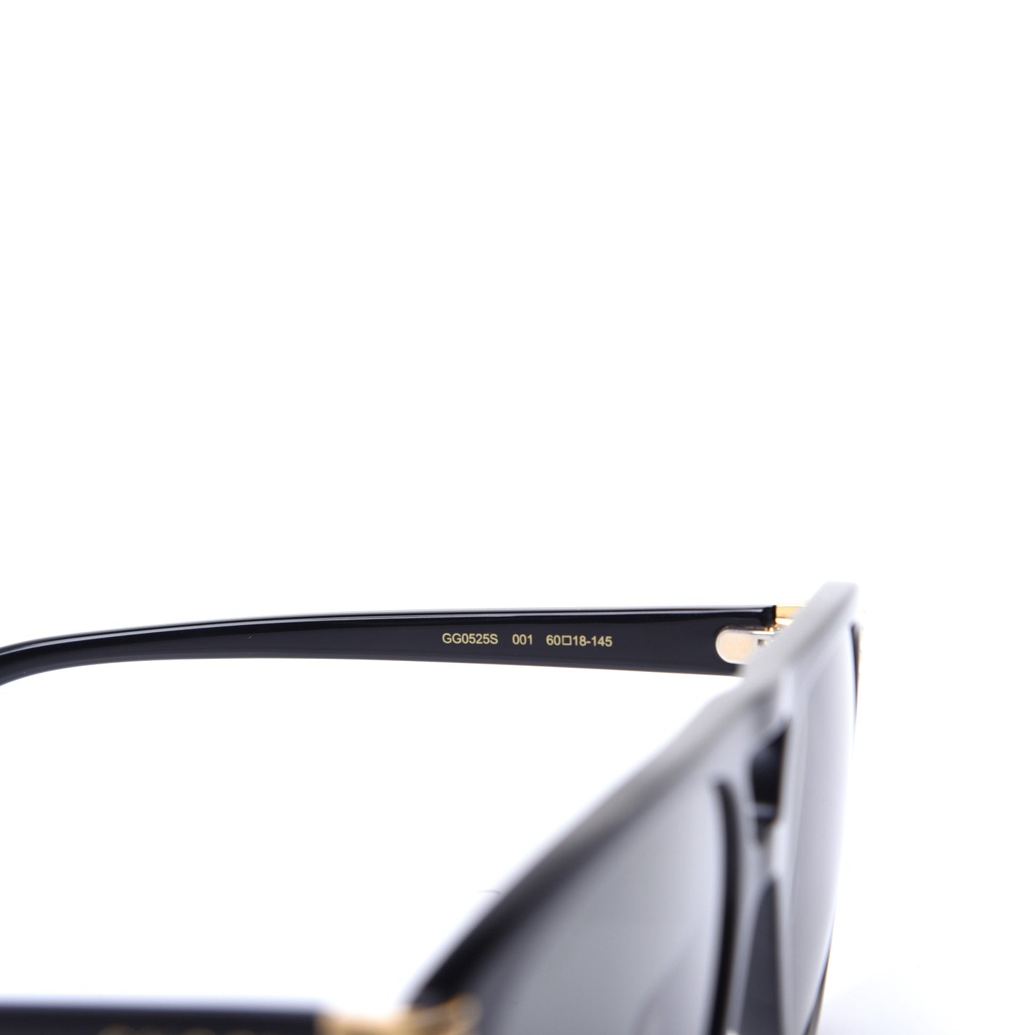 Gucci Acetate Aviator Sunglasses GG0525S Black 6 of 8
