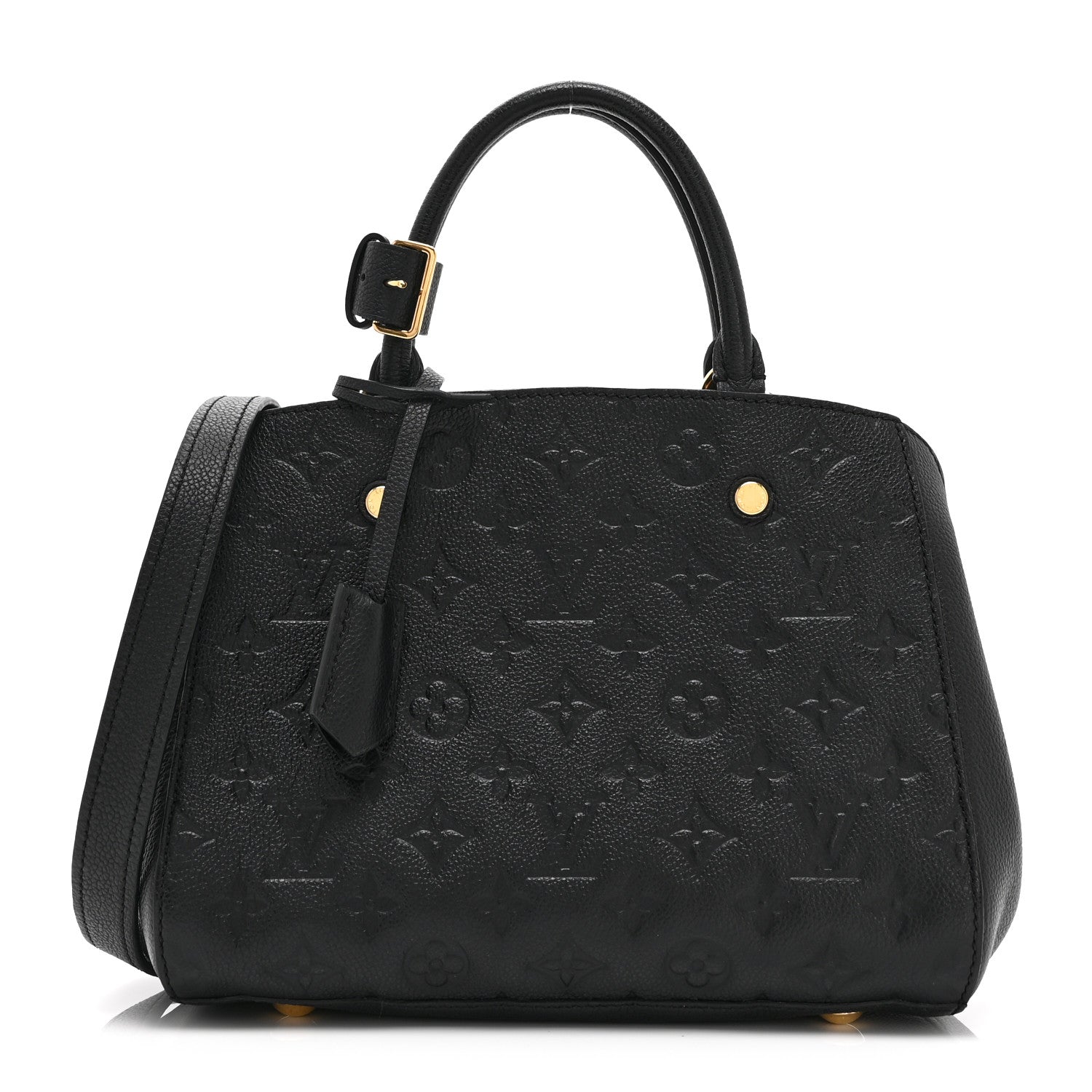 Louis Vuitton Empreinte Montaigne BB Black 1 of 10
