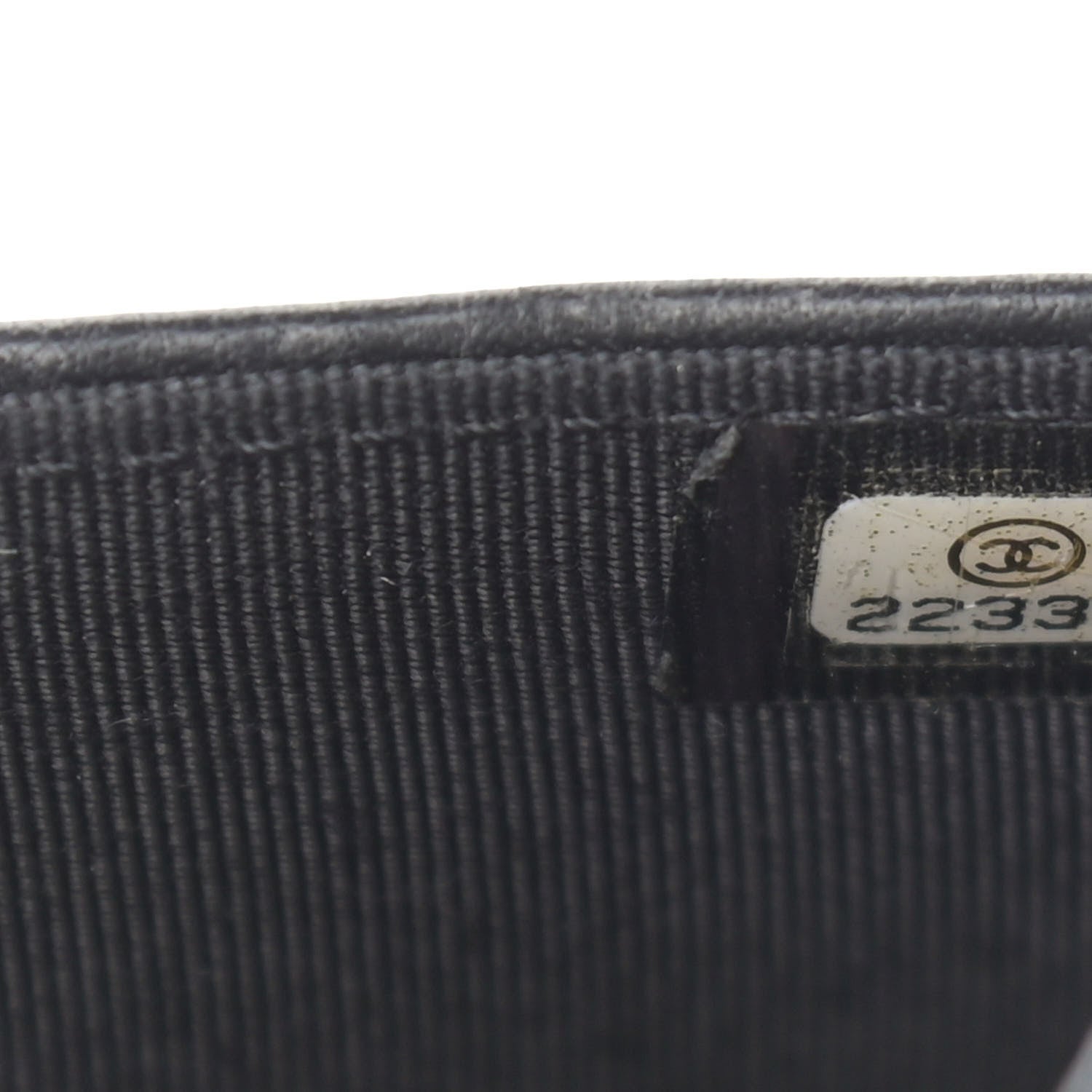Chanel Lambskin Quilted Wallet On Chain WOC Black 11 of 14