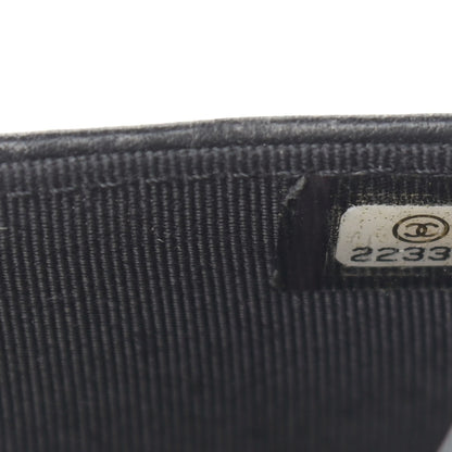 Chanel Lambskin Quilted Wallet On Chain WOC Black 11 of 14