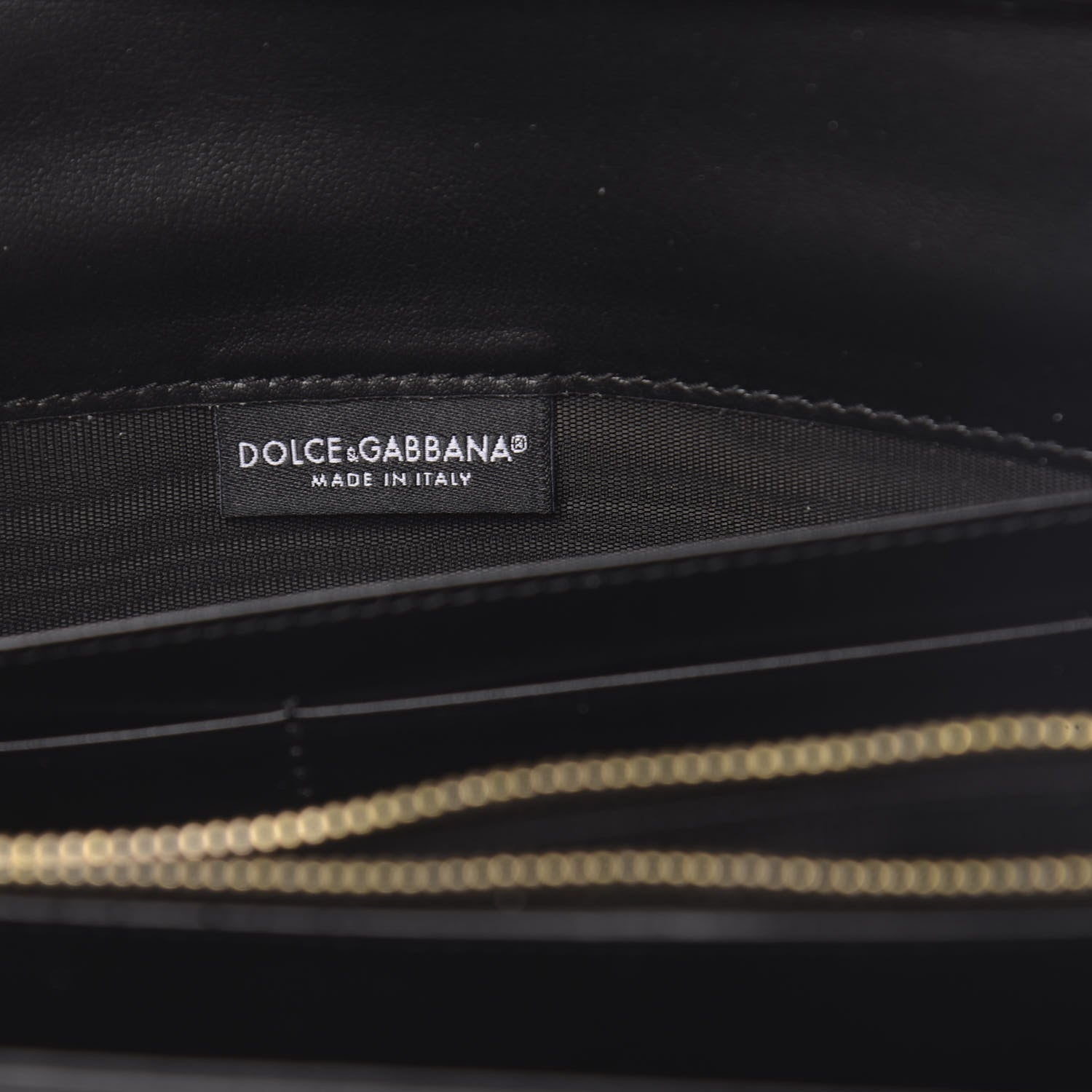 Dolce & Gabbana L'Amore Bellezza Chain Wallet Black 6 of 10