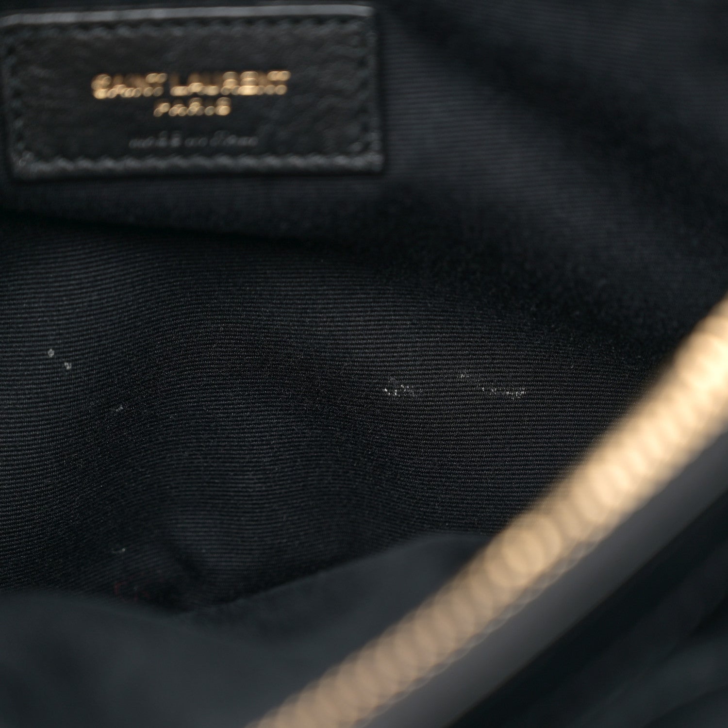 Saint Laurent Calfskin Y Quilted Monogram Medium Loulou Chain Satchel Black 11 of 13