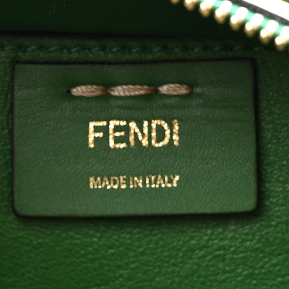 Fendi Vitello Dolce Shiny Nappa Petite 3Jours Tote Tortora Emerald 6 of 12
