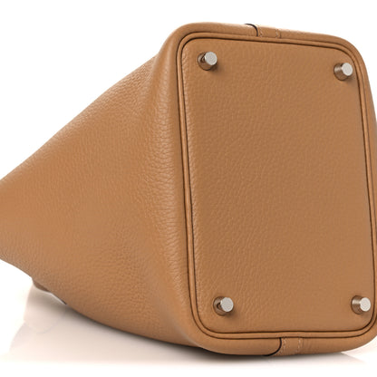 Hermes Taurillon Clemence Picotin Lock 18 PM Biscuit 9 of 12