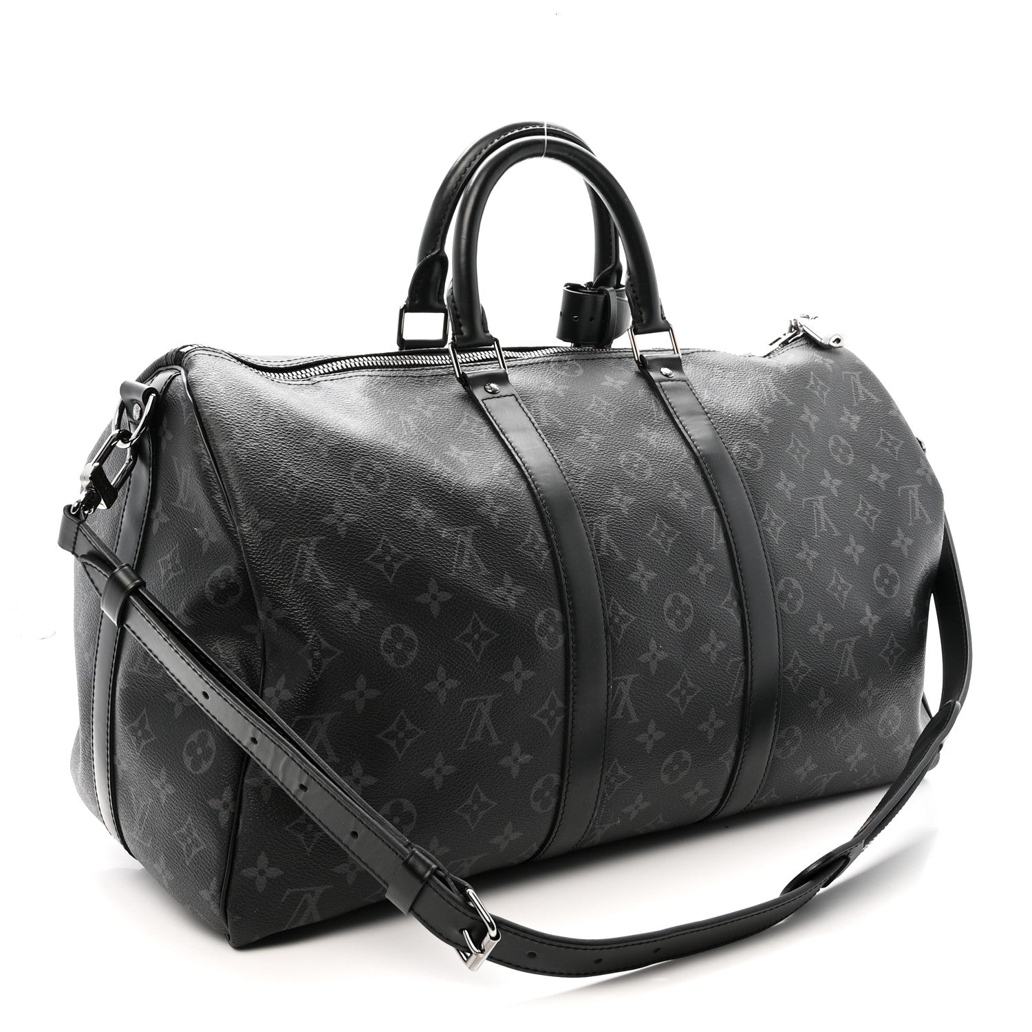 Louis Vuitton Monogram Eclipse Keepall Bandouliere 45 2 of 10