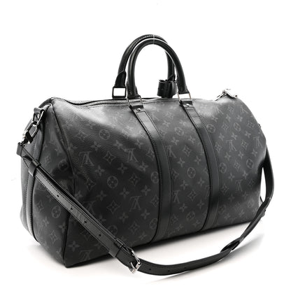 Louis Vuitton Monogram Eclipse Keepall Bandouliere 45 2 of 10