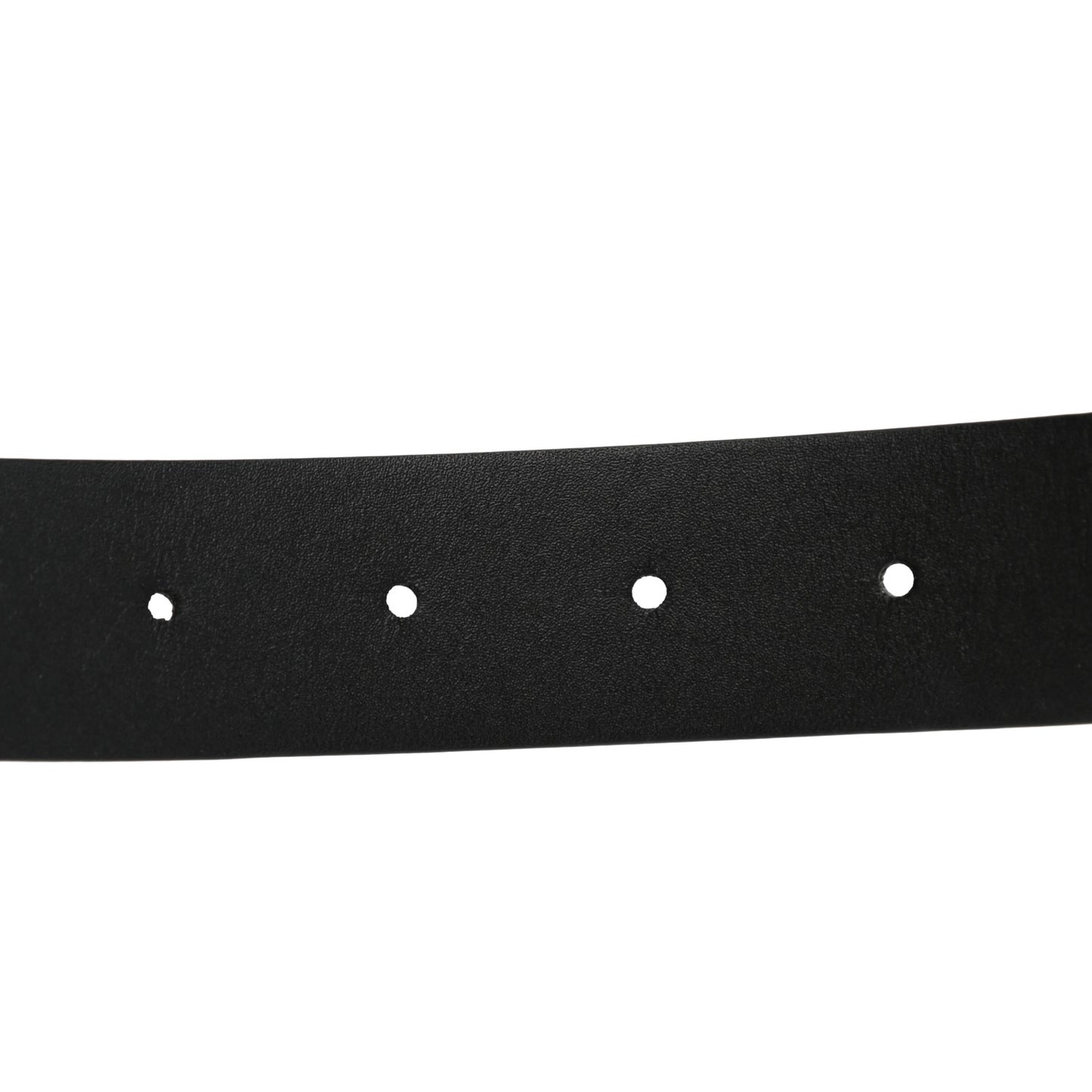 Calfskin Pearl Crystal CC Belt 75 30 Black