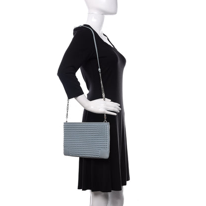 Christian Louboutin Calfskin Studded Loubiposh Clutch Horizon 2 of 10