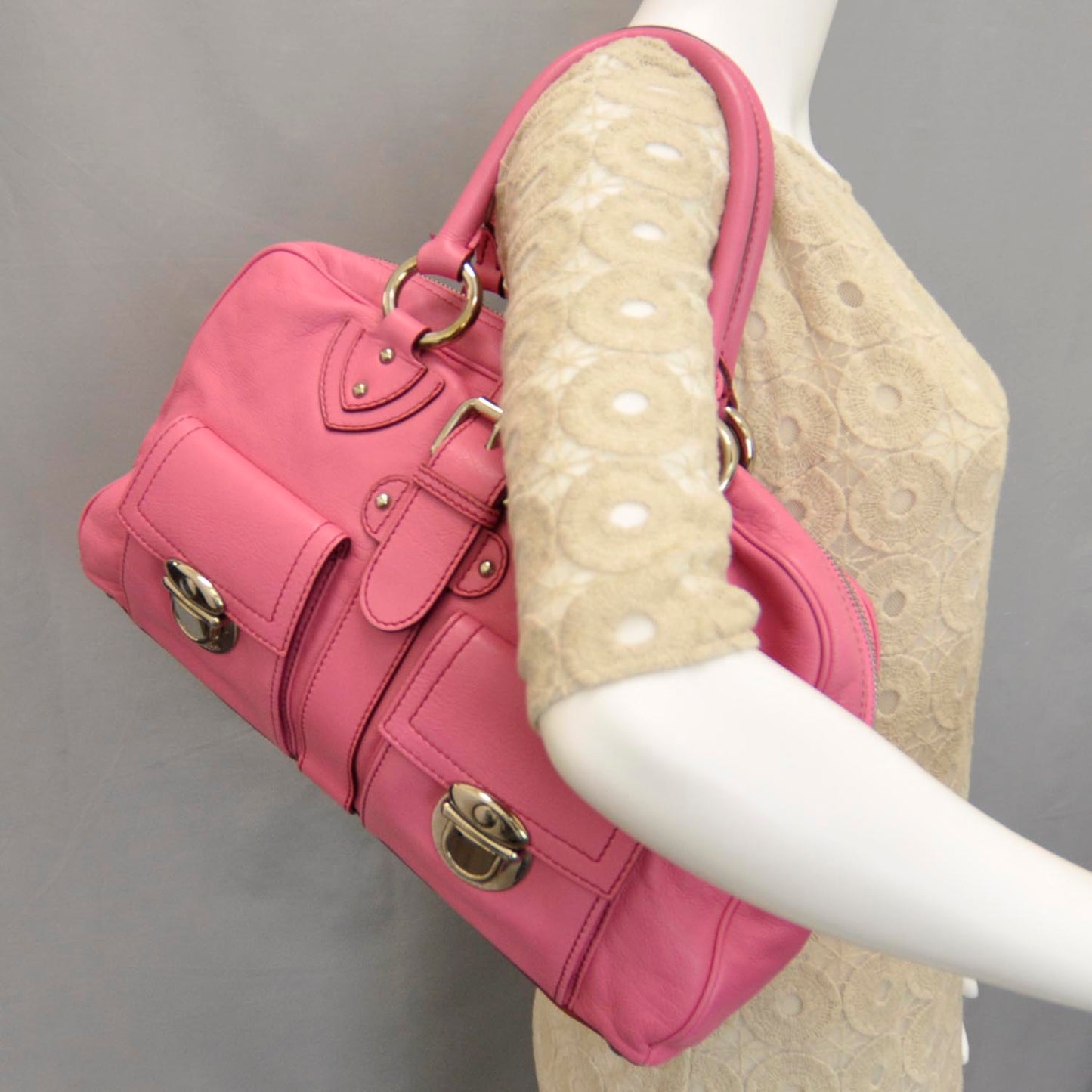 Leather Venetia Cherry Blossom
