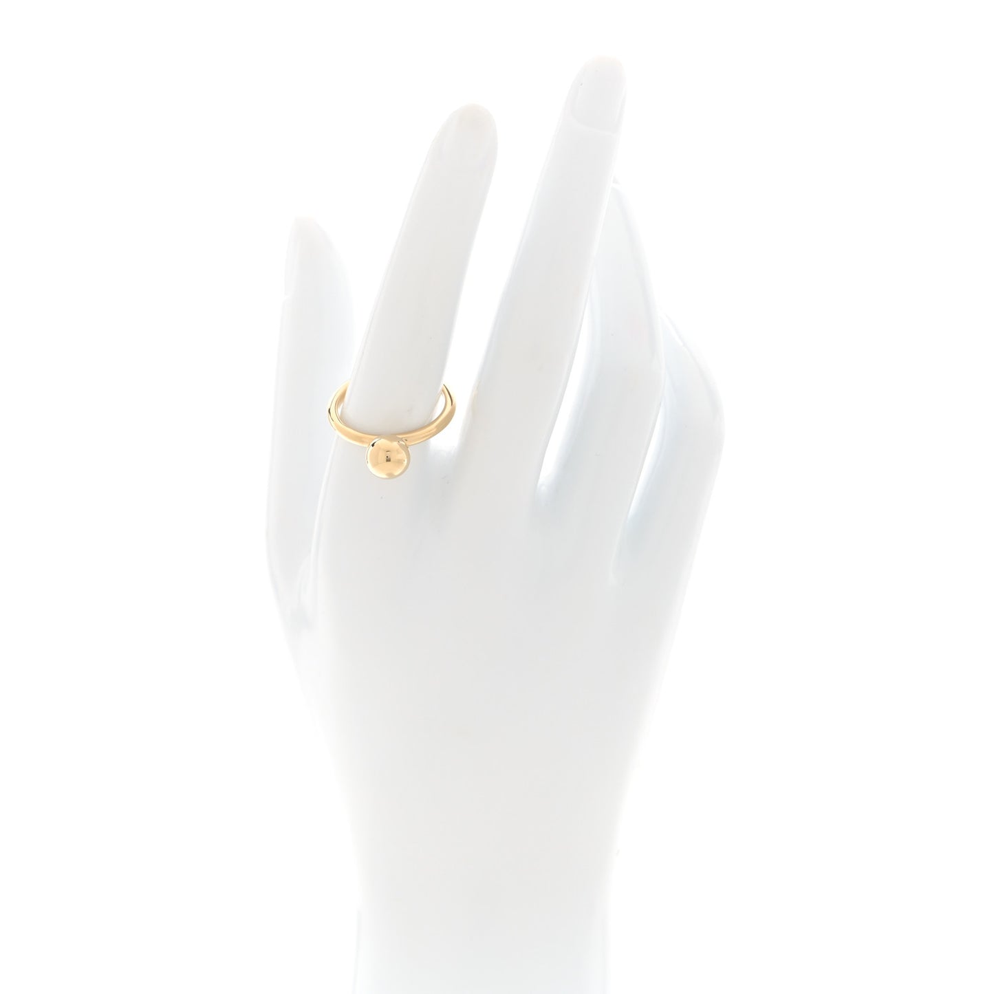 18K Yellow Gold 8mm Hardwear Ball Ring 57 8
