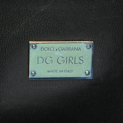 Dolce & Gabbana Nappa DG Girls Shoulder Bag Black 6 of 14