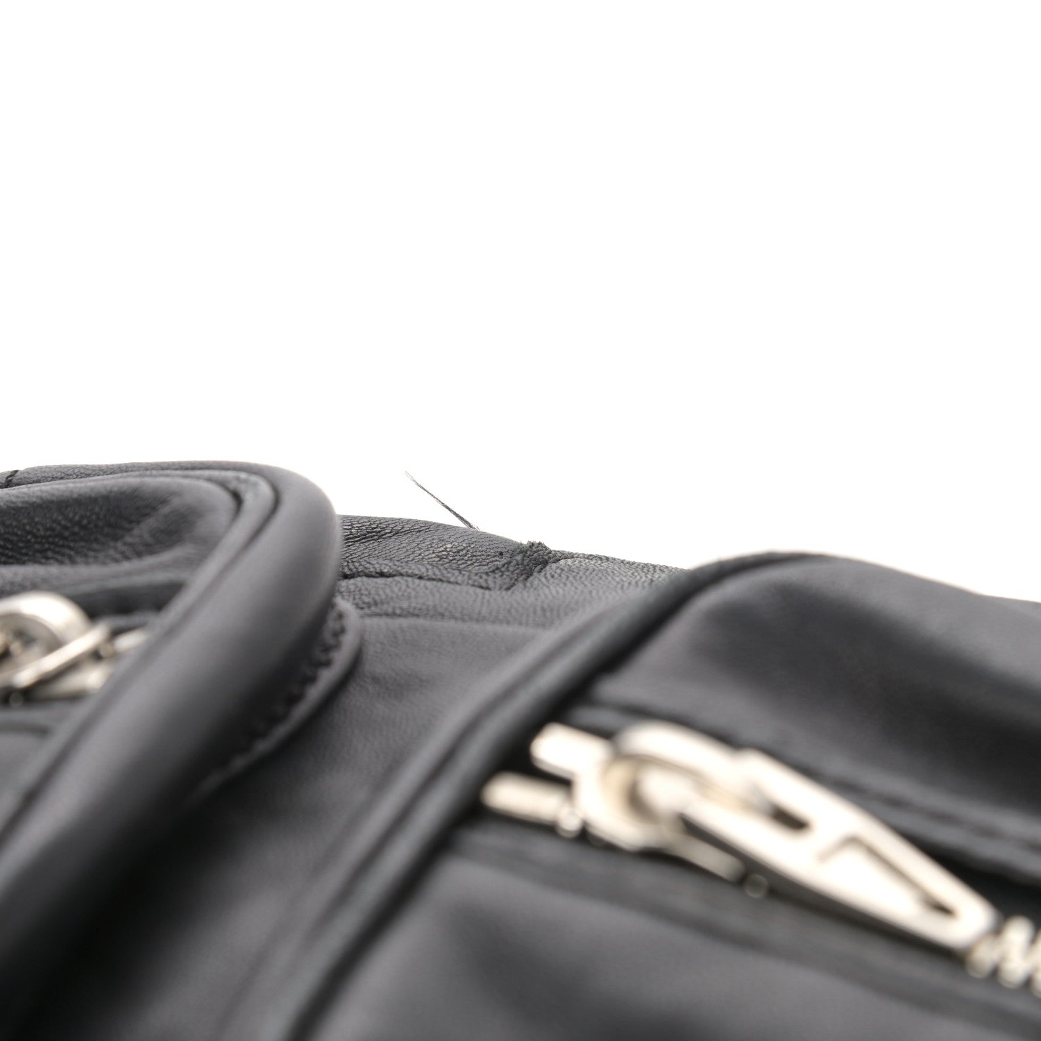 Alexander Wang Washed Lambskin Brenda Chain Black 10 of 11