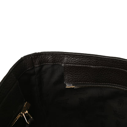 Gucci Calfskin Large Web Heritage Tote Dark Brown 28 of 28