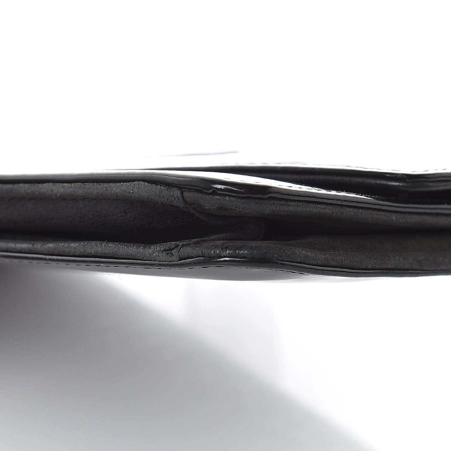 Chanel Patent CC Wallet Black 10 of 16