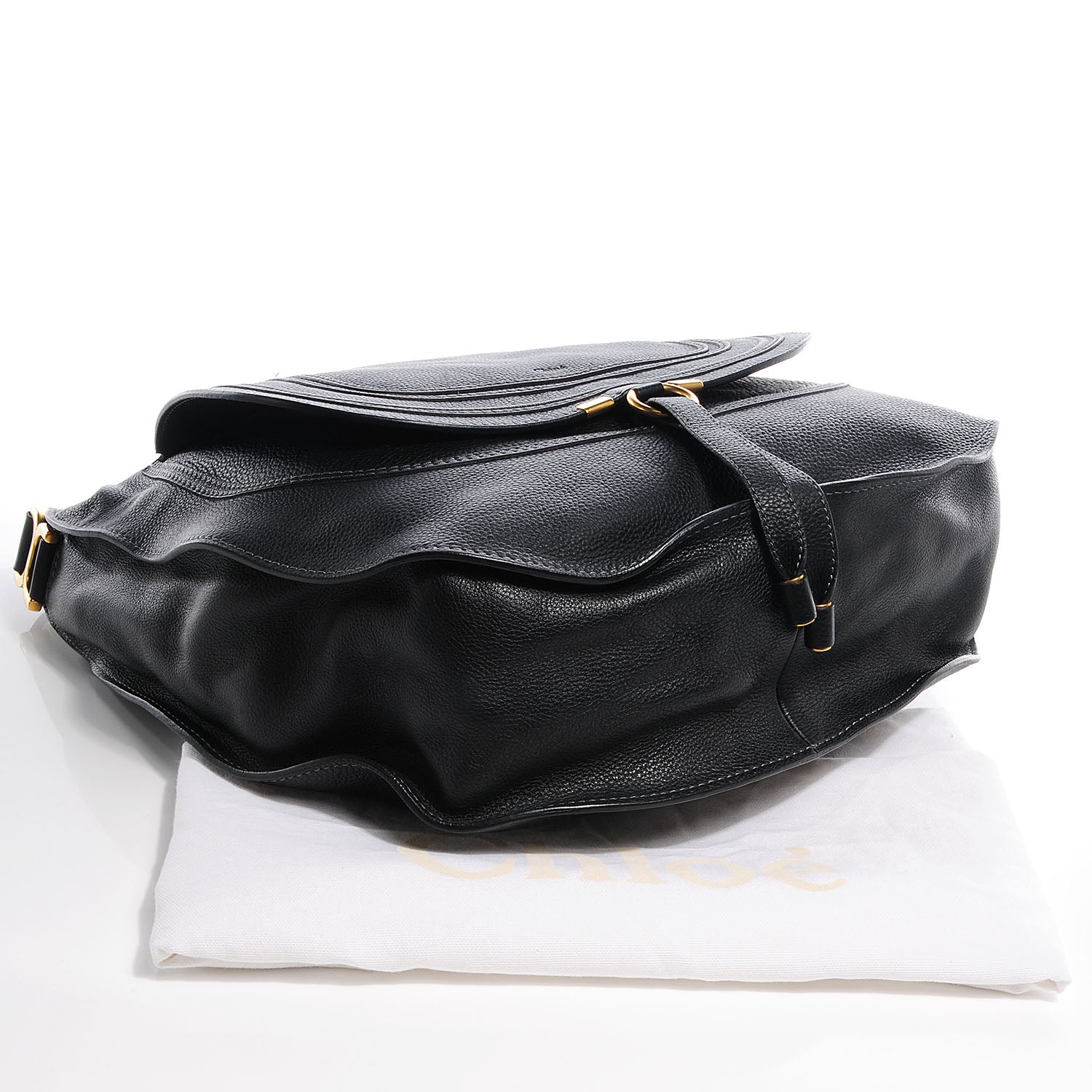 Chloe Calfskin Large Marcie Hobo Black 4 of 7