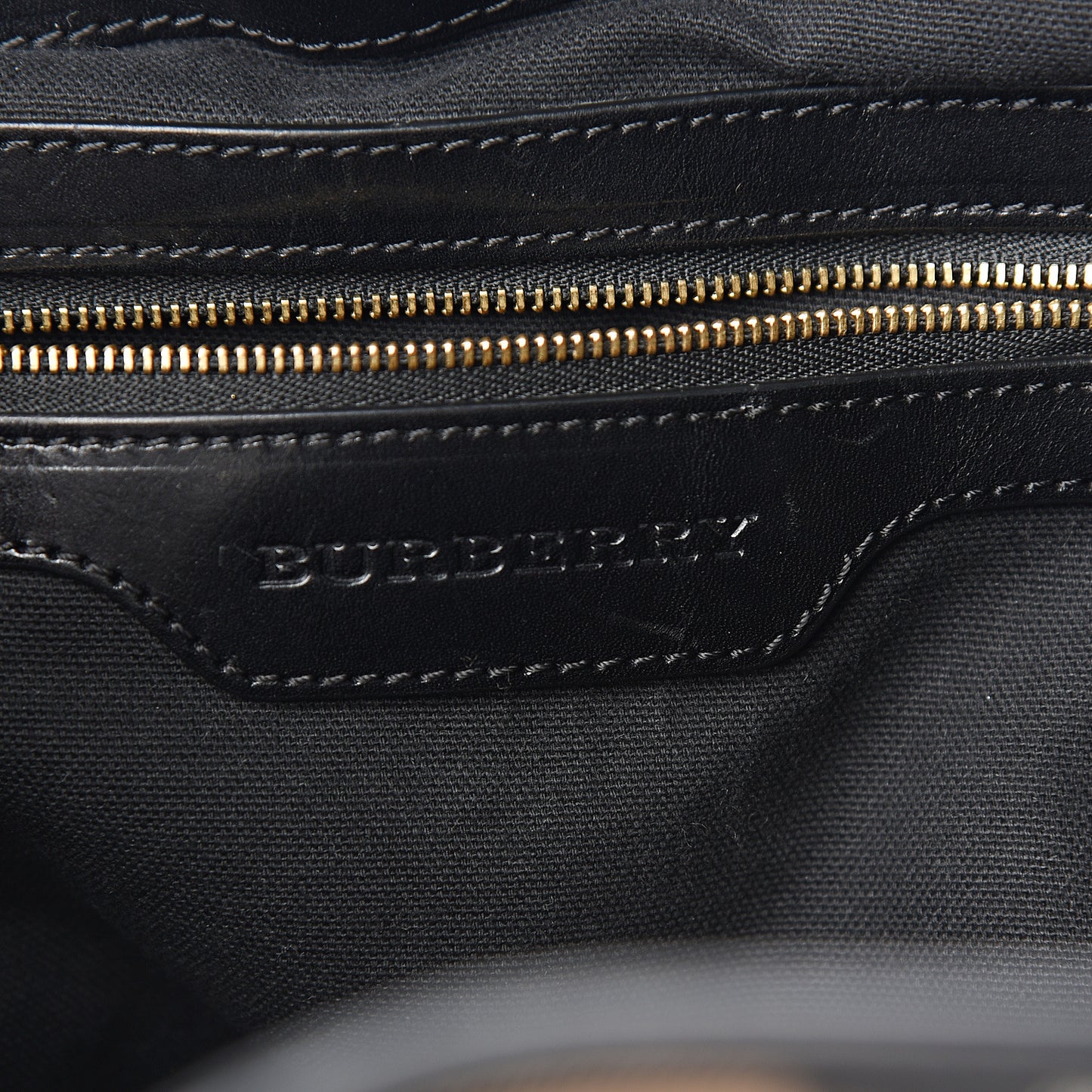 House Check Small Canterbury Tote Black